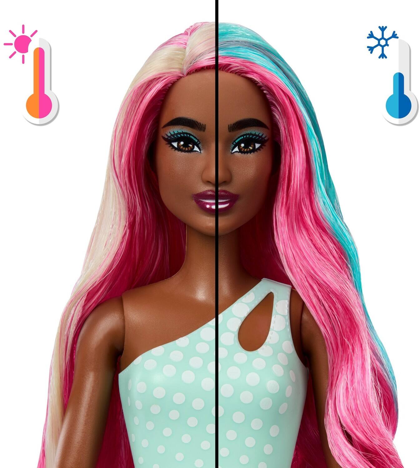 Alt View 4. Mattel - Barbie Pop Reveal Sea Slushy Series Dolphin Doll, Pet & Accessories (One Random Barbie Pop! Reveal - COLLECTIBLES - Multicolor.