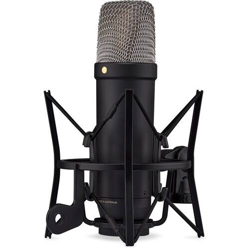 Back. RODE - RODE NT1 5th Gen Large-Diaphragm Cardioid Condenser Microphone | XLR/USB Hybrid Mic + More.