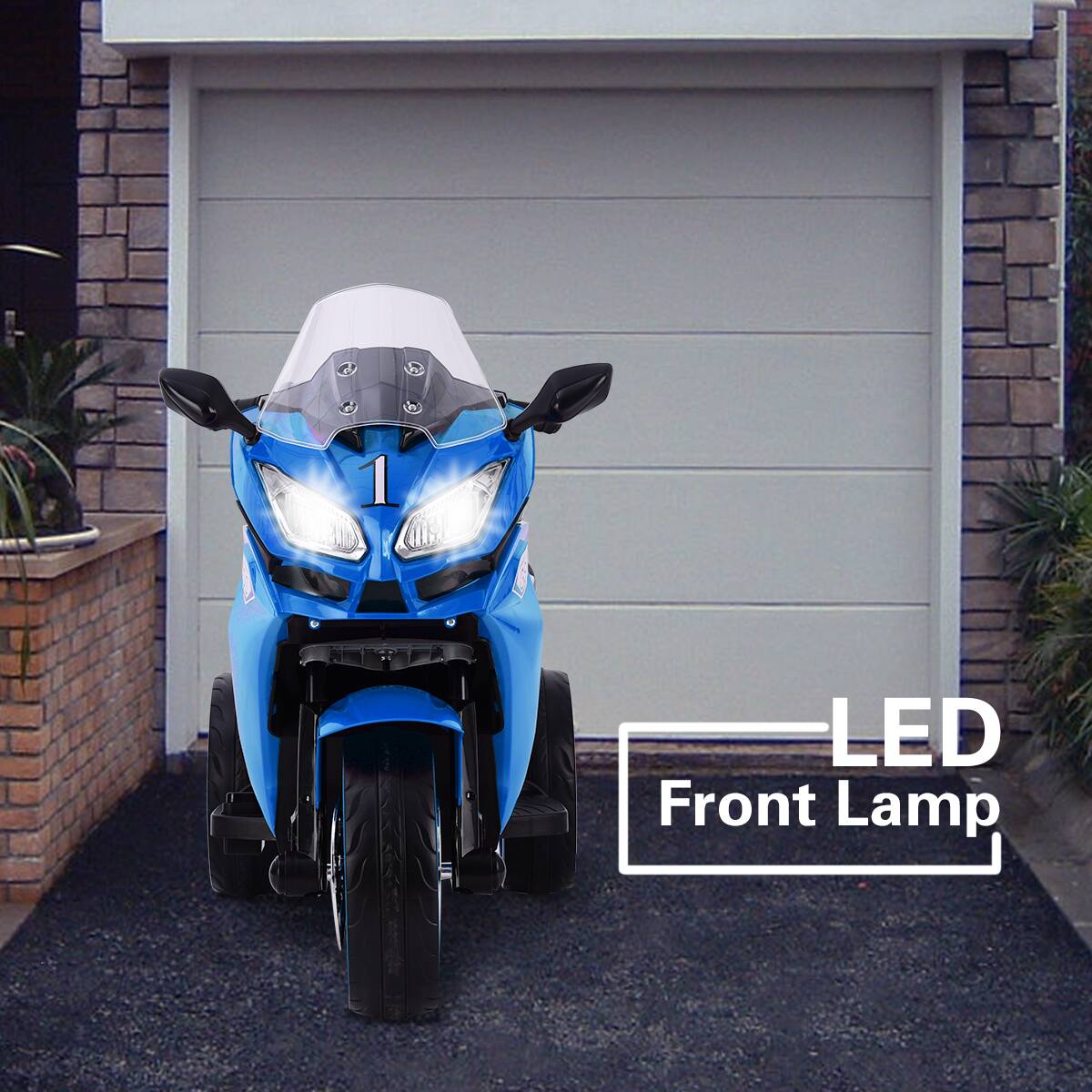 1 LED Front Lamp