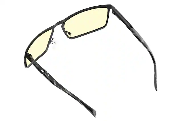 Front. GUNNAR - GUNNAR Computer Glasses - Fremont, Onyx, Amber Lens - Blue Light Blocking, Relieve Dry Eye, Anti Glare - Onyx.