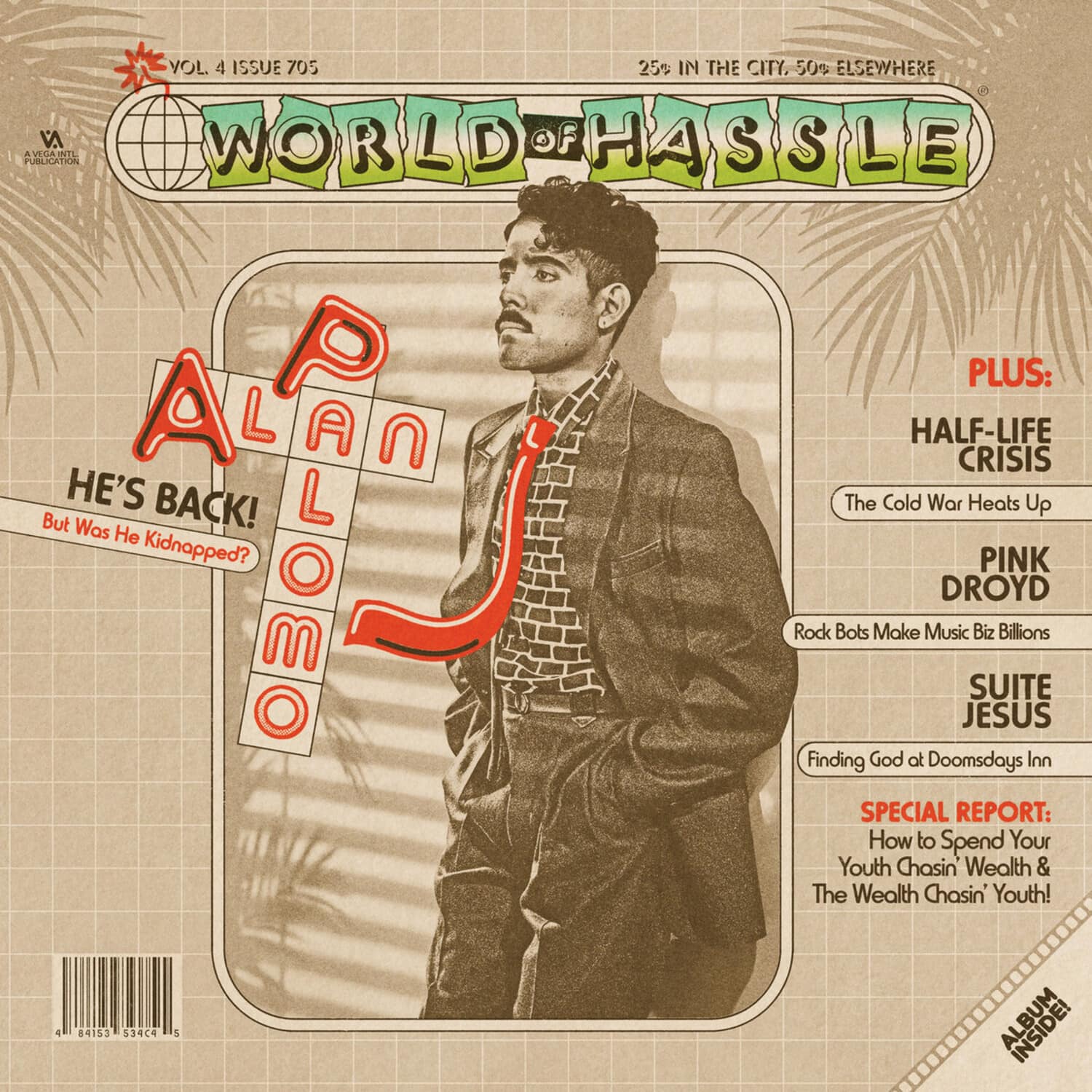 Alan Palomo - World Of Hassle   - VINYL LP price history on PriceWatchPro