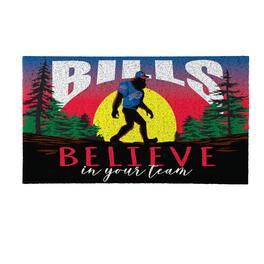 Evergreen Enterprises - Buffalo Bills 28" x 16" Bigfoot Believe in Your Team Turf Door Mat - Multicolor