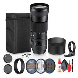 Sigma - 150-600mm F5-6.3 DG Contemporary Nikon Mount Bundle