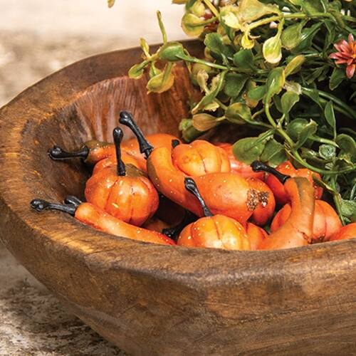 Angle. BreeBe - 24/Pkg - Mini Pumpkin Bowl Fillers - Multi.