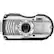 Front. Ricoh - WG-4 16.0-Megapixel Digital Camera - Silver.
