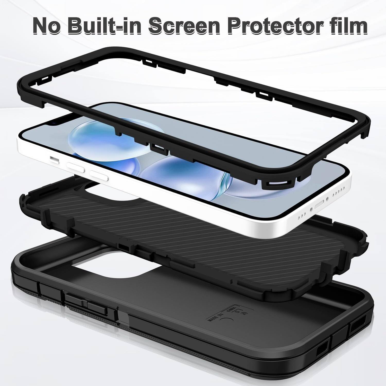 No Built-in Screen Protector film