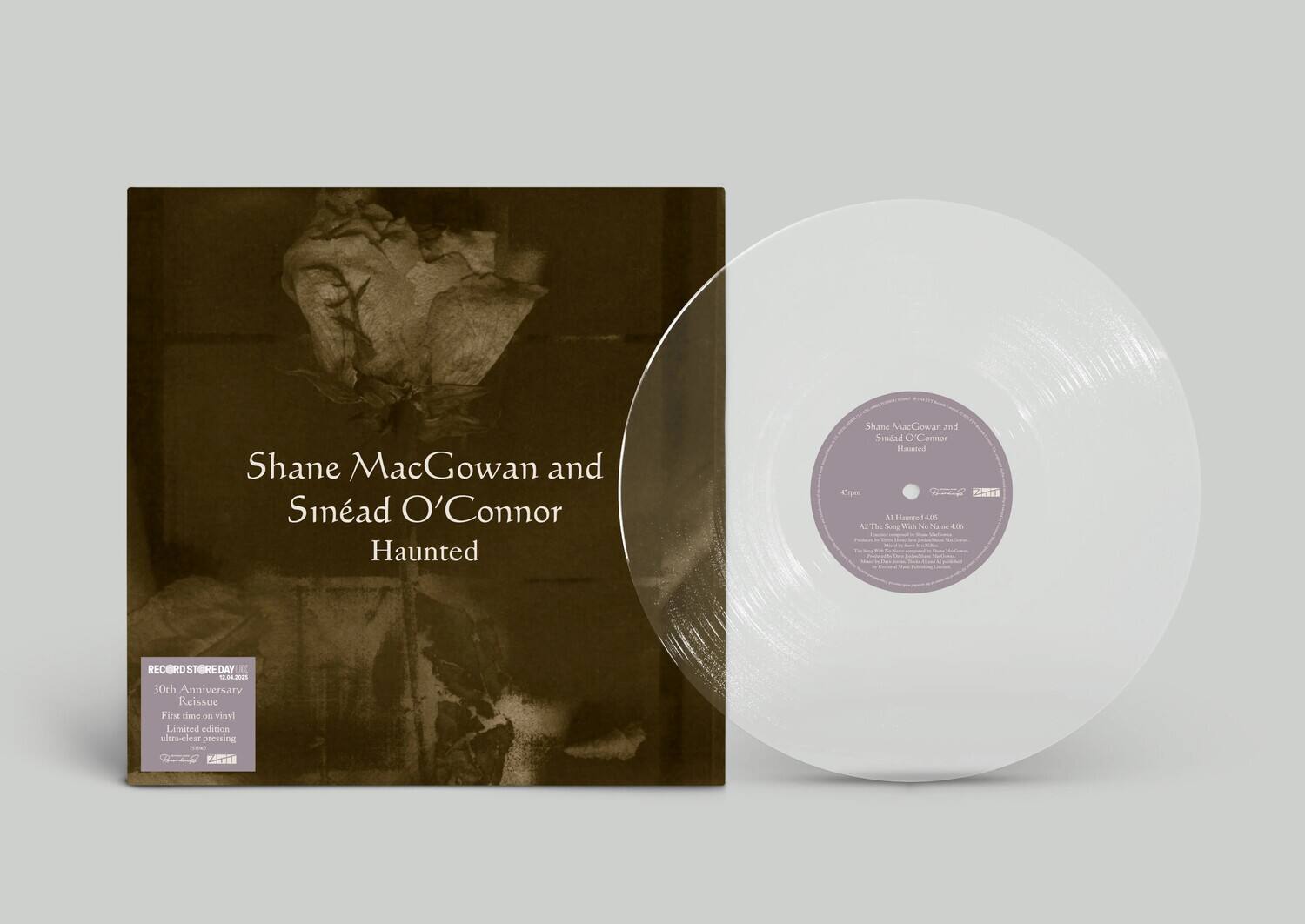 Macgowan,Shane / O'Connor,Sinead - Haunted - Limited Ultra-Clear Vinyl  - VINYL LP