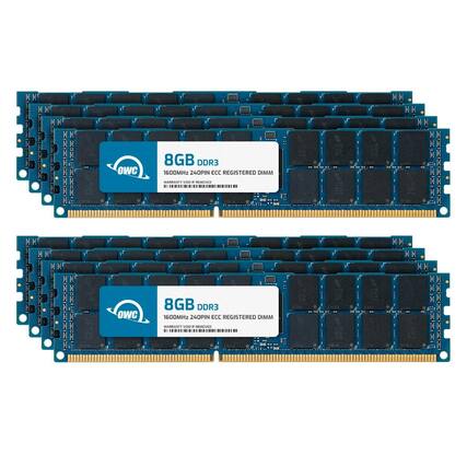 OWC 8GB DDR3 1600MHz 240PIN ECC REGISTERED DIMM WARRANTY VOID IF REMOVED
OWC 8GB DDR3 1600MHz 240PIN ECC REGISTERED DIMM WARRANTY VOID IF REMOVED