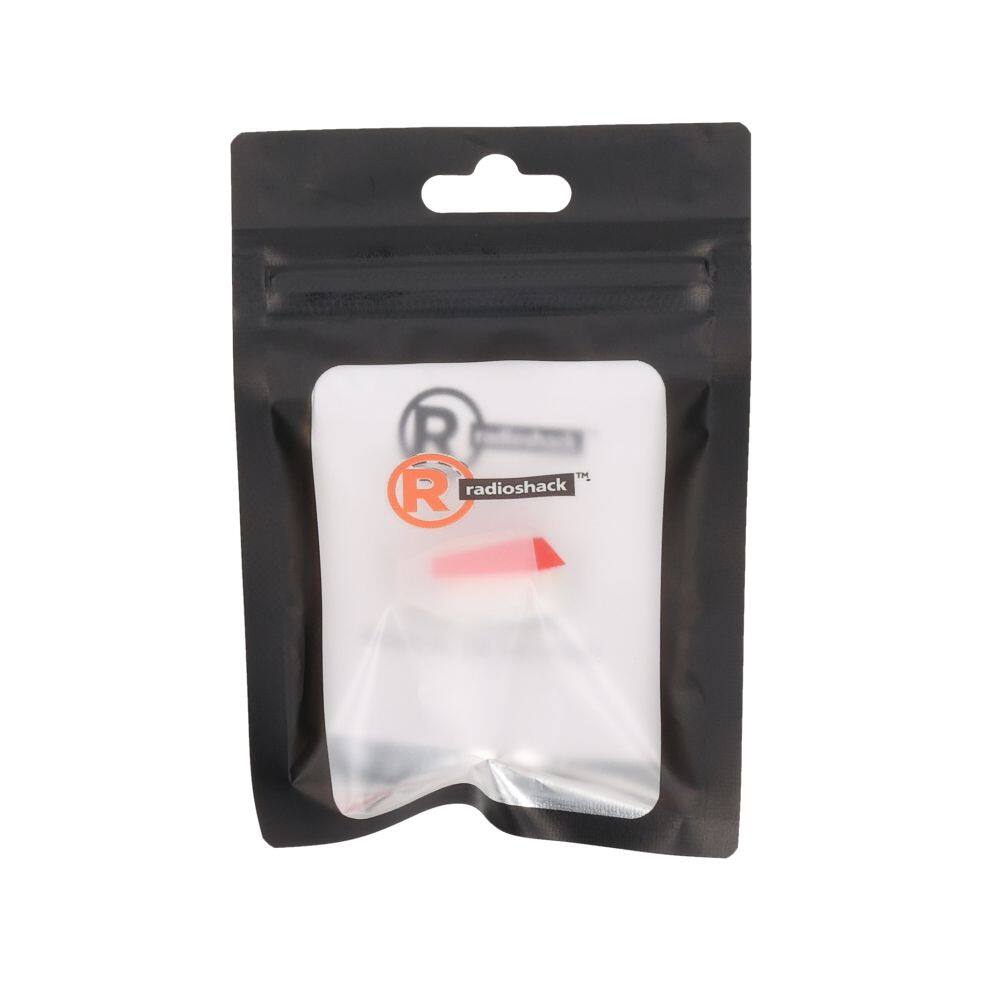 Angle. RadioShack - RadioShack Turntable Needles Stylus Replacement - Fits 33/45/78 RPM Record Players, Model 4001799 - Red.