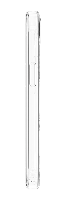 Angle. BodyGuardz - BodyGuardz Carve Case with MagSafe - iPhone 16e Clear - Clear.