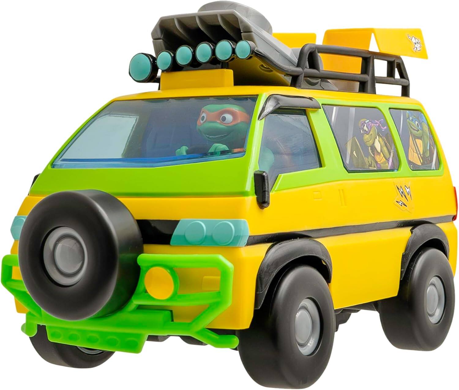 Alt View 2. Mattel - Teenage Mutant Ninja Turtles Pizza Blaster RC Vehicle.