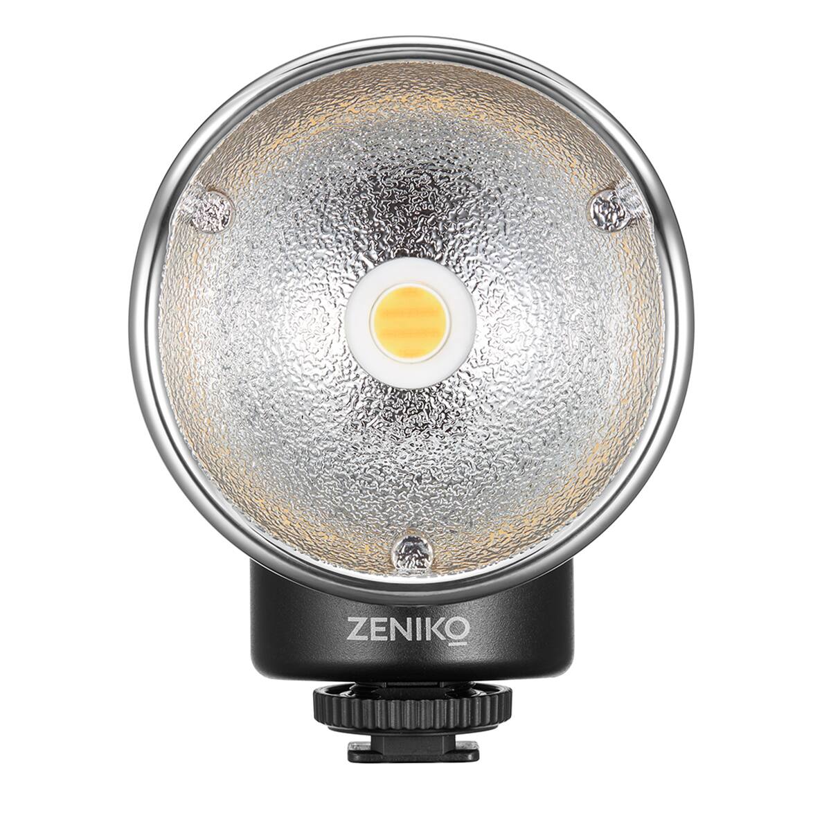 Front. Zeniko - Zeniko VC3 Bi Bi-Color On-Camera Retro LED Light.