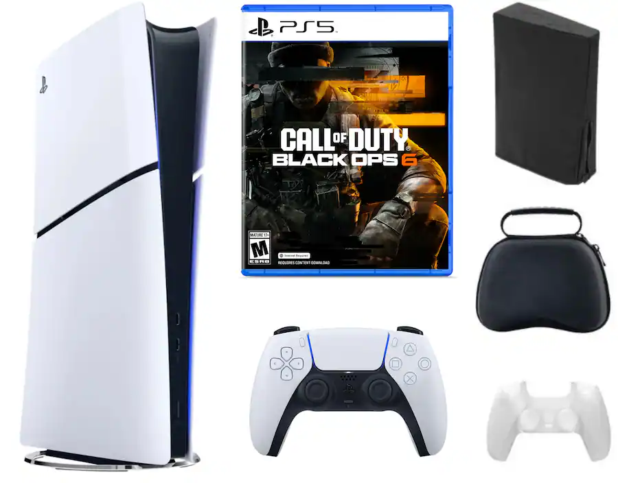 PS5 PlayStation Bundle with Call of Duty: Black Ops Game and