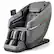 Front. Costway - Costway Full Body Zero Gravity Massage Chair with Airbags Waist Heater Foot Rollers - Gray.