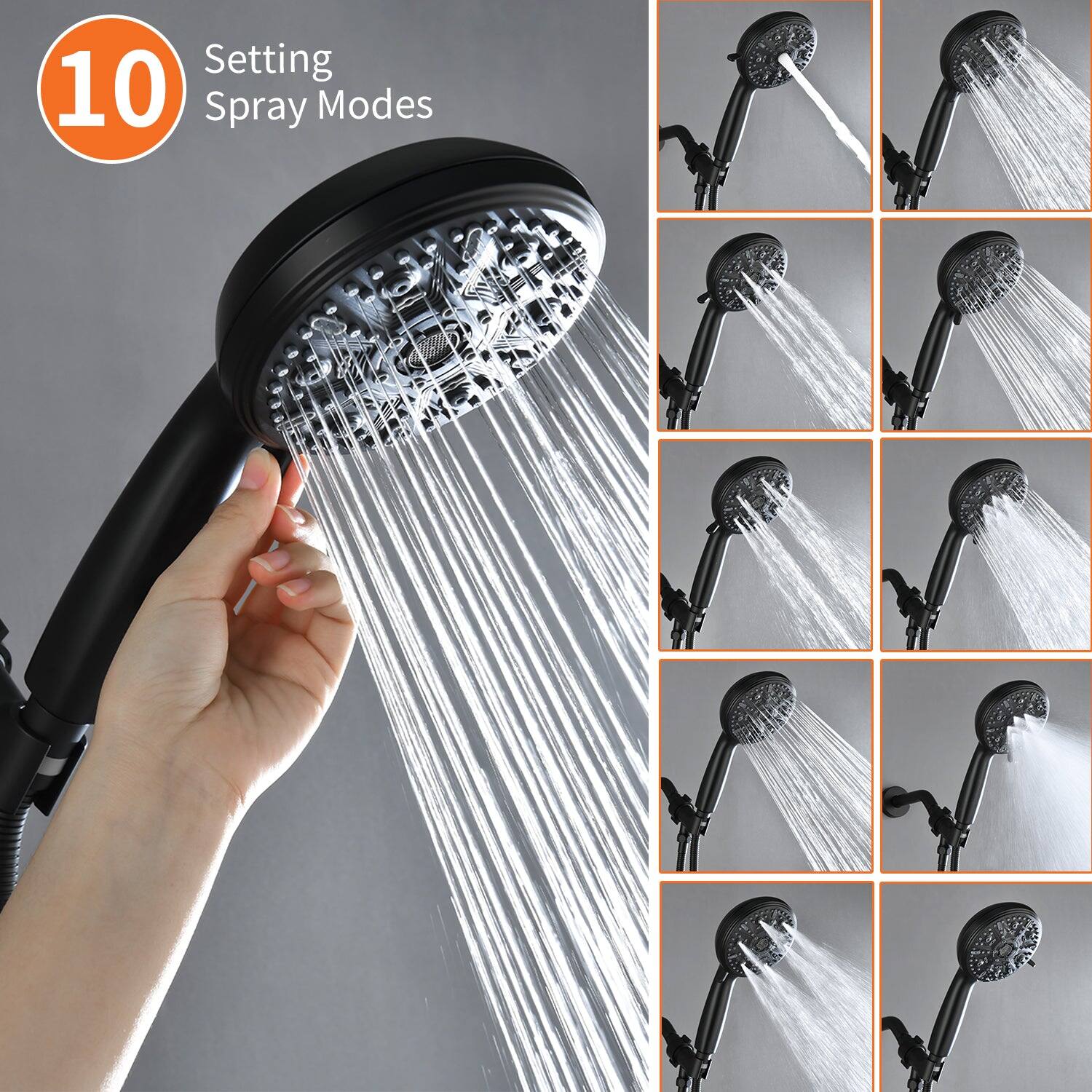 10 Setting Spray Modes