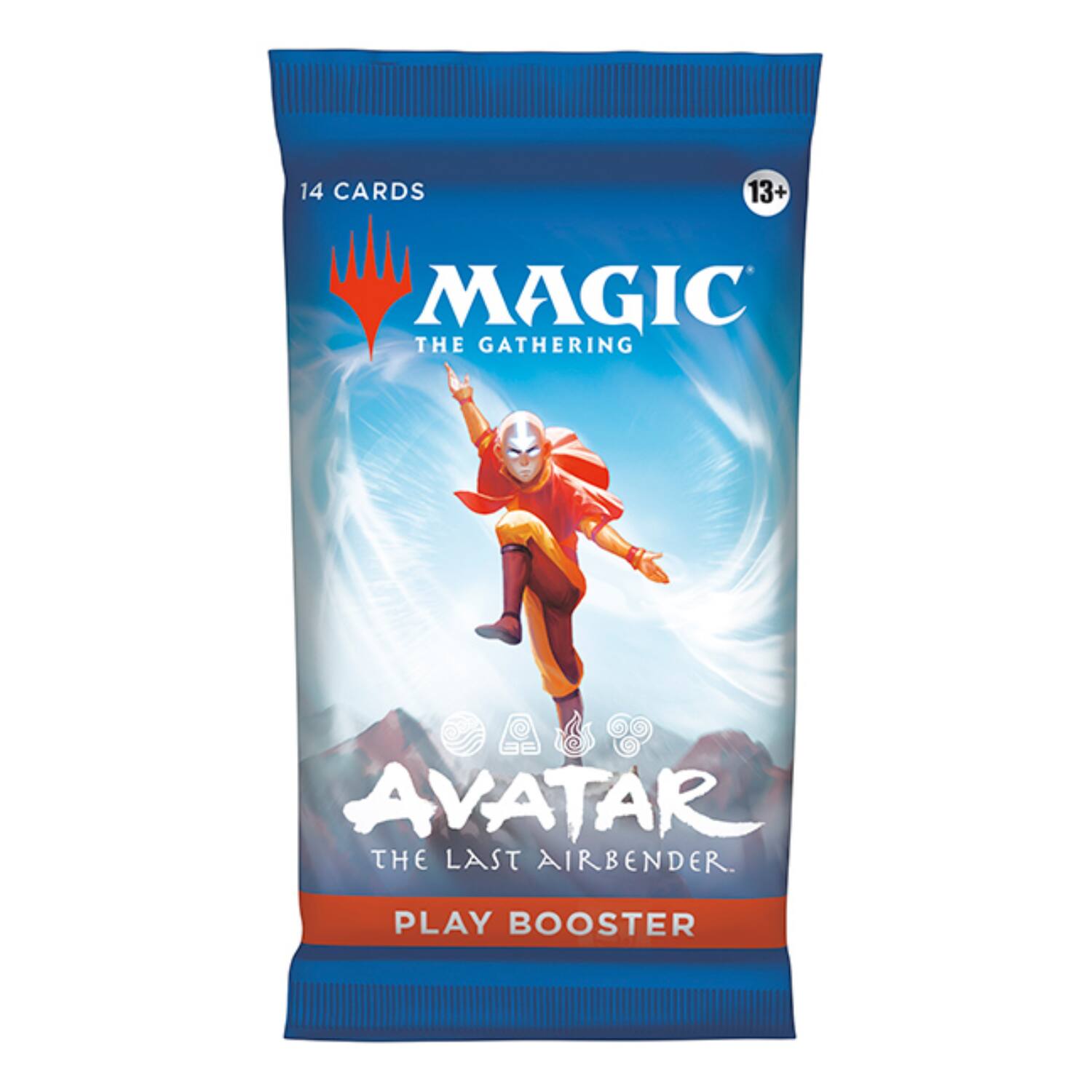 14 CARDS  
13+  
MAGIC THE GATHERING  
AVATAR THE LAST AIRBENDER  
PLAY BOOSTER