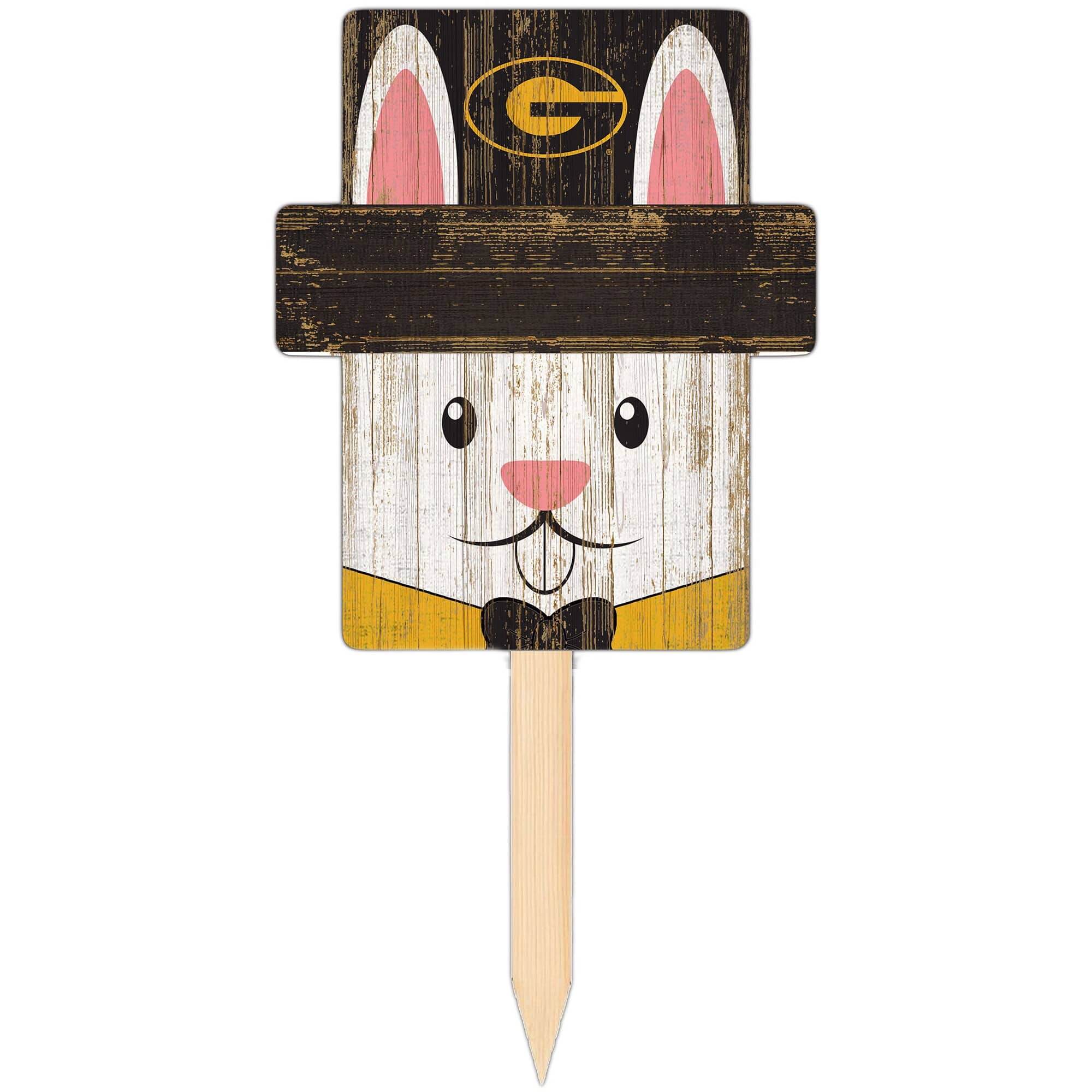 Fan Creations - Grambling Tigers 16" x 19" Easter Bunny Yard Stake - Multicolor