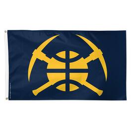 WinCraft - Denver Nuggets 3' x 5' Single-Sided Deluxe Secondary Team Logo Flag - Multicolor