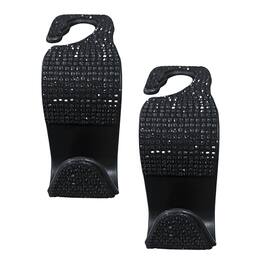 MAXSA Innovations - 25566-2pk Car Headrest Bling Hooks, 4 Count - Black