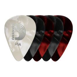 D'Addario - Classic Pearl Celluloid Gauge Assortment, 25 Pack
