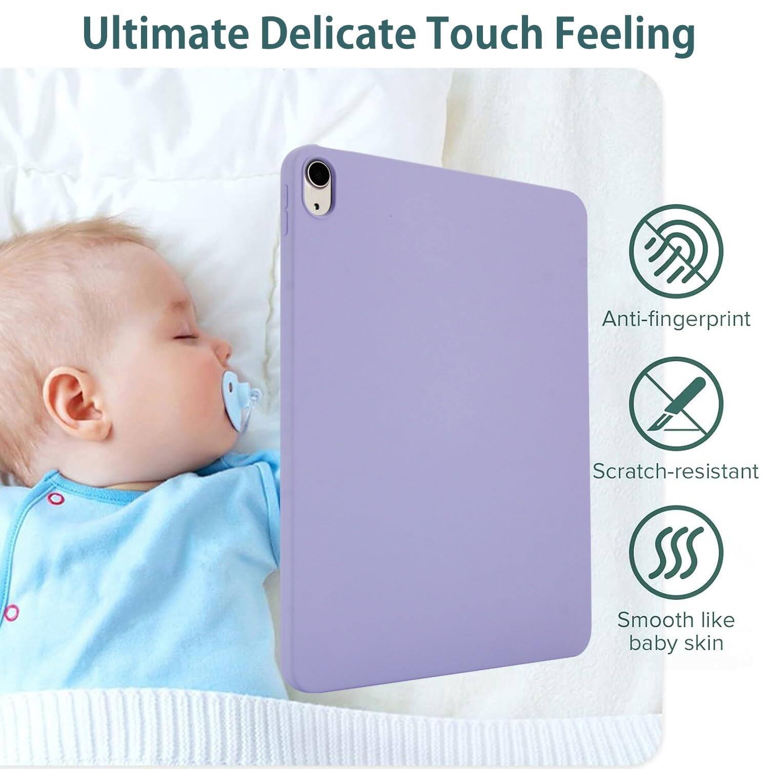 Ultimate Delicate Touch Feeling

- Anti-fingerprint
- Scratch-resistant
- Smooth like baby skin
