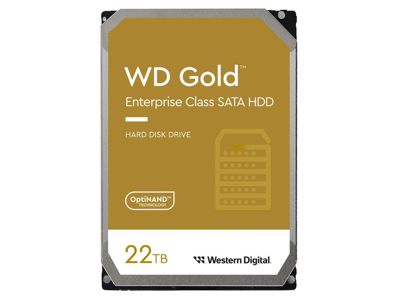 Western Digital WD Gold WD221KRYZ 22 TB Hard Drive 3.5