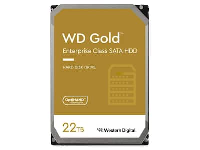 Western Digital WD Gold WD221KRYZ 22 TB Hard Drive 3.5 Western Digital WD Gold WD221KRYZ 22 TB Hard Drive 3.5