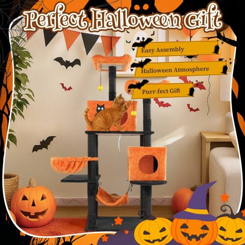 Perfect Halloween Gift  
Easy Assembly  
Halloween Atmosphere  
Purr-fect Gift