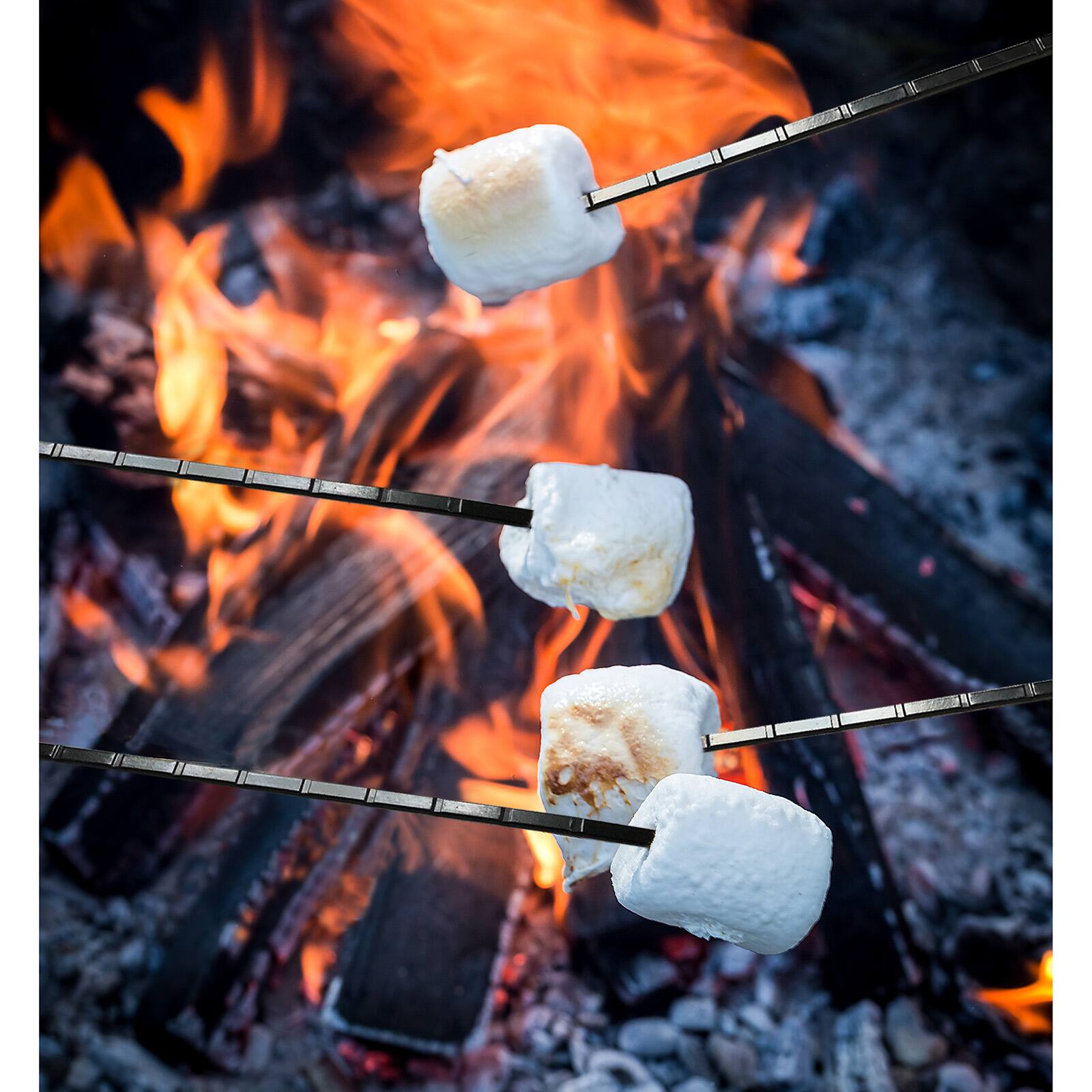 Alt View 2. Norpro - Nonstick Marshmallow/Hot Dog Skewers, Set of 4 - Black.