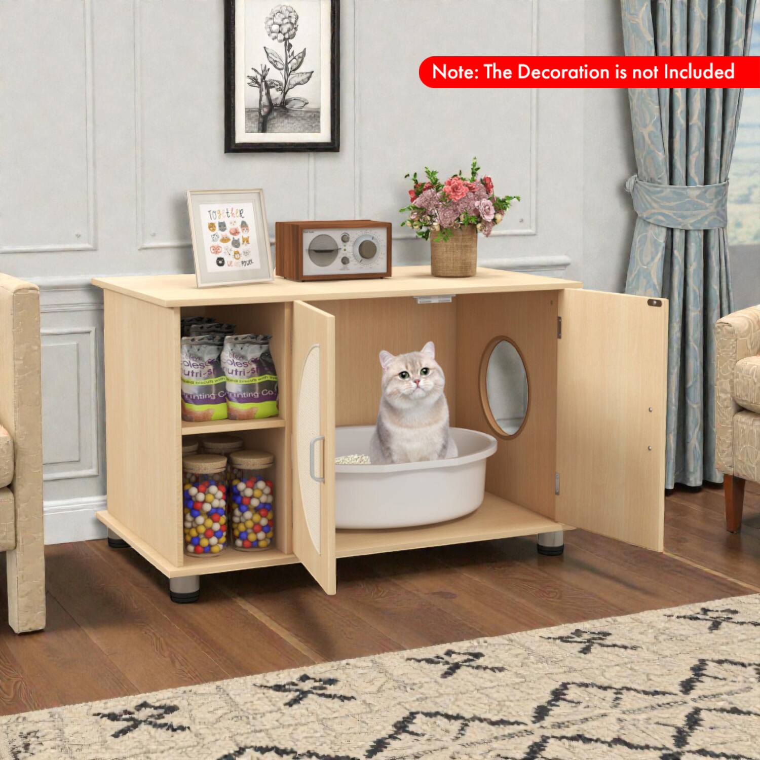 Note: The Decoration is not Included