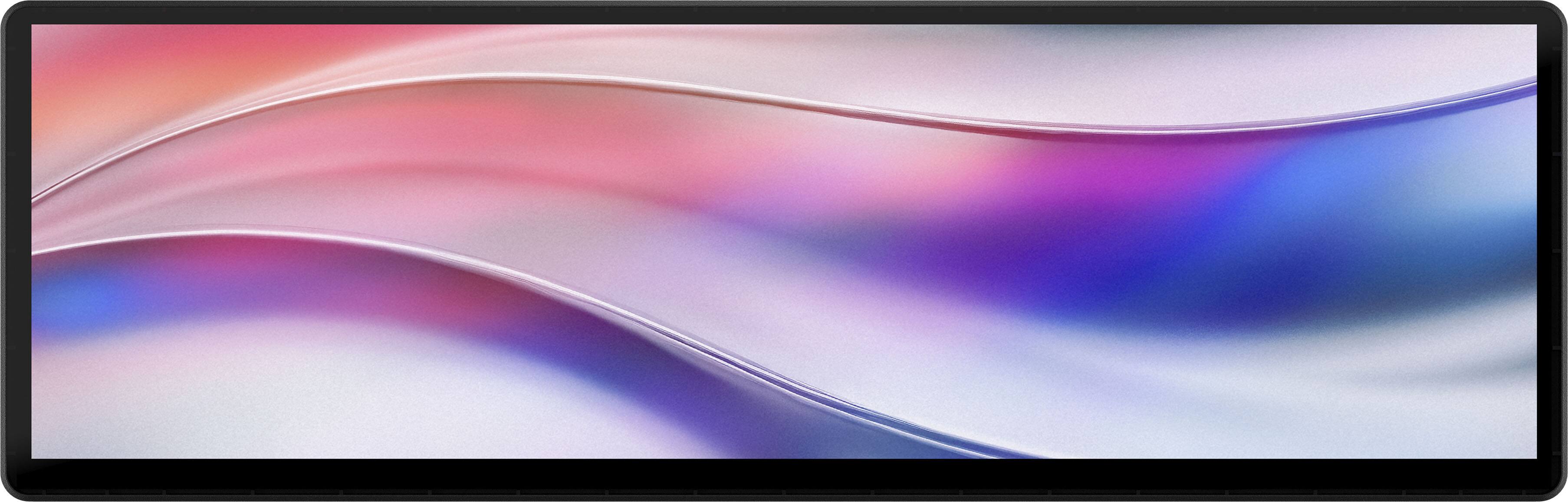 Front. CORSAIR - Xeneon Edge 14.5" LCD 60HZ Touchscreen Versatile Screen - Black.