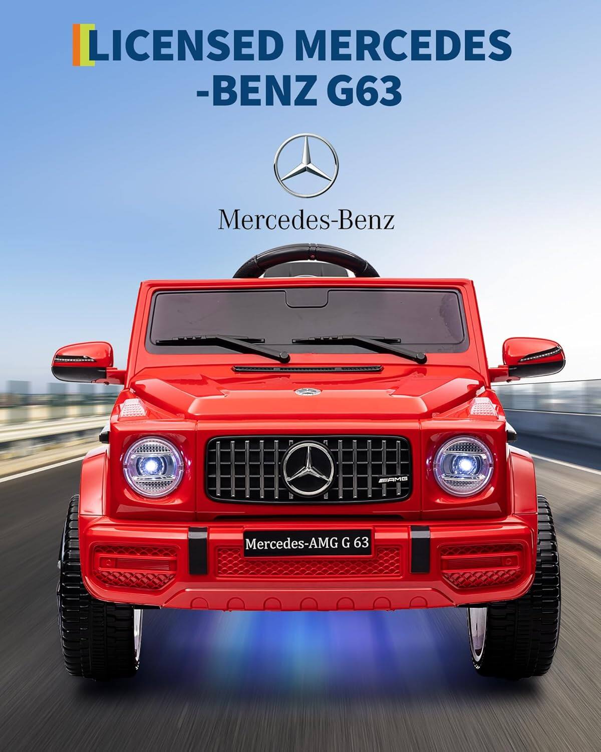 LICENSED MERCEDES-BENZ G63  
Mercedes-Benz  
Mercedes-AMG G 63