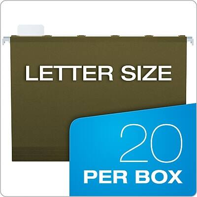 LETTER SIZE  
20 PER BOX
