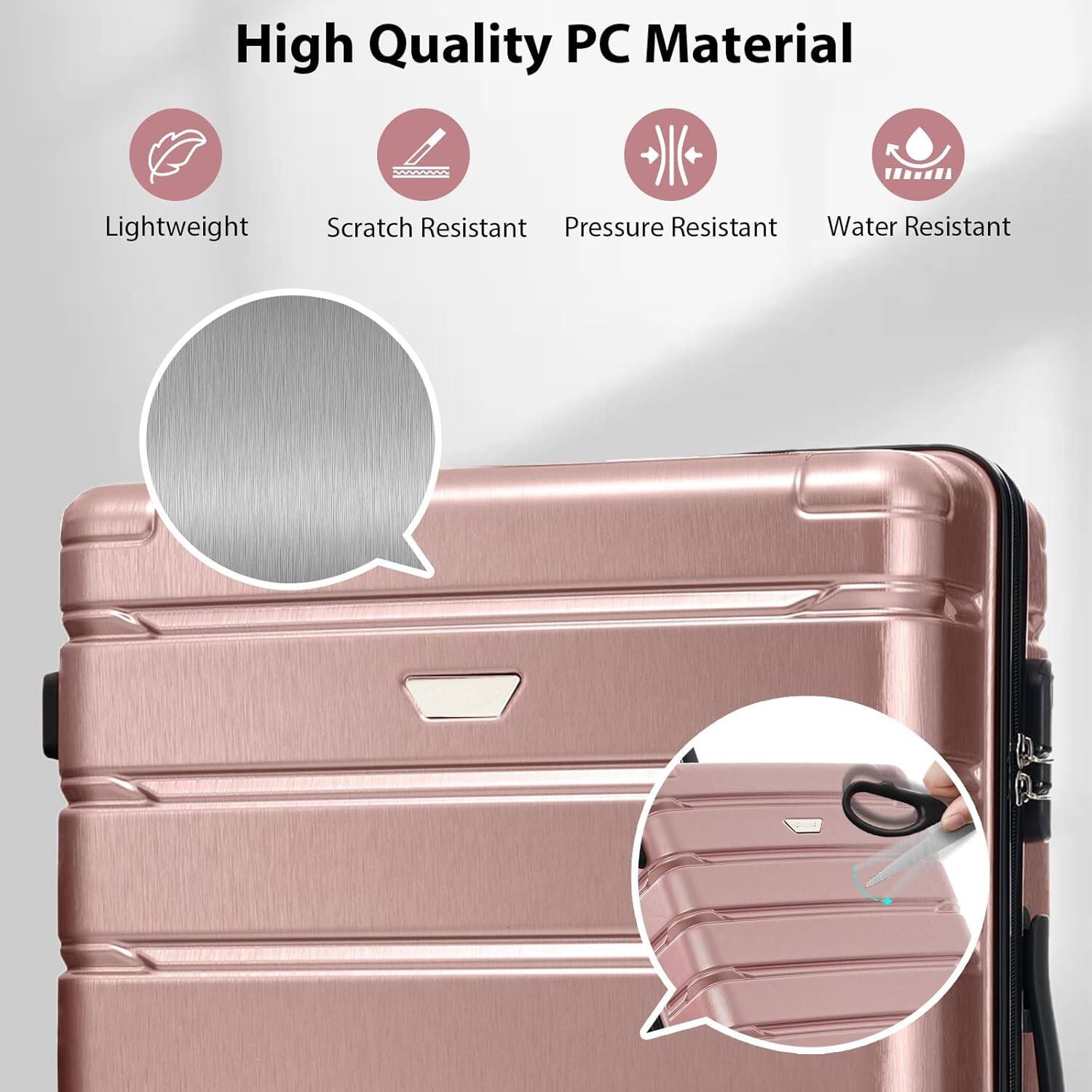 High Quality PC Material

- Lightweight
- Scratch Resistant
- Pressure Resistant
- Water Resistant