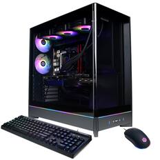 Front. CyberPowerPC - Gaming Desktop - AMD Ryzen 7 9800X3D 2024 - NVIDIA GeForce RTX 5080 16GB - 32GB DDR5 Memory - 2TB SSD Storage - Black.