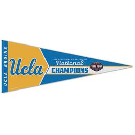 WinCraft - UCLA Bruins 2026 NCAA Women's Basketball National Champions 12" x 30" Premium Pennant - Multicolor