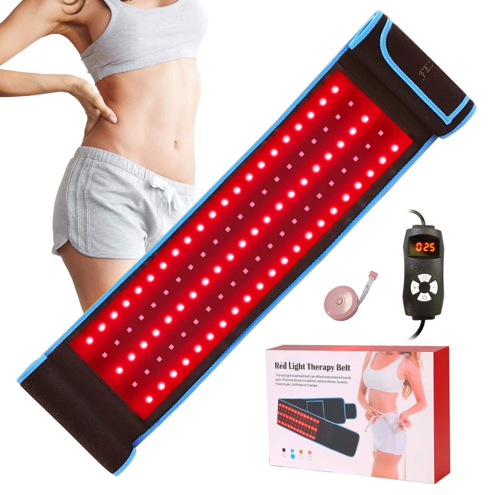 The Best Inks - Red Light Wrap Belt For Body Wearable Large Pad Waist Repair Decrease Speed Led 660nm&850nm With Controller - Default