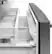 Alt View 32. GE Profile - 36 in. Wide 22.43 Cu. Ft. Smart Counter-Depth 4-Door French Door Refrigerator with Energy Star and Kitchen Assistant - Stainless Steel.