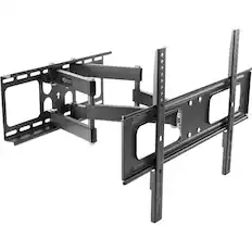 Front. Tripp Lite - Tripp Lite by Eaton Outdoor Full-Motion TV Wall Mount with Fully Articulating Arm for 37" to 80" Flat-Screen Displays - Black.