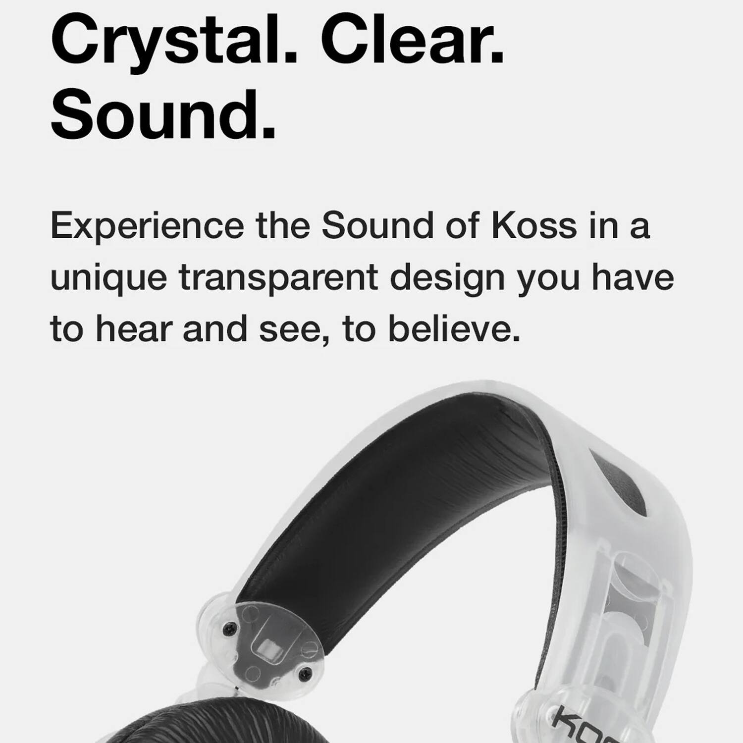 Koss 182270 Cl 80 Full size Over ear Headphones, Retro Style