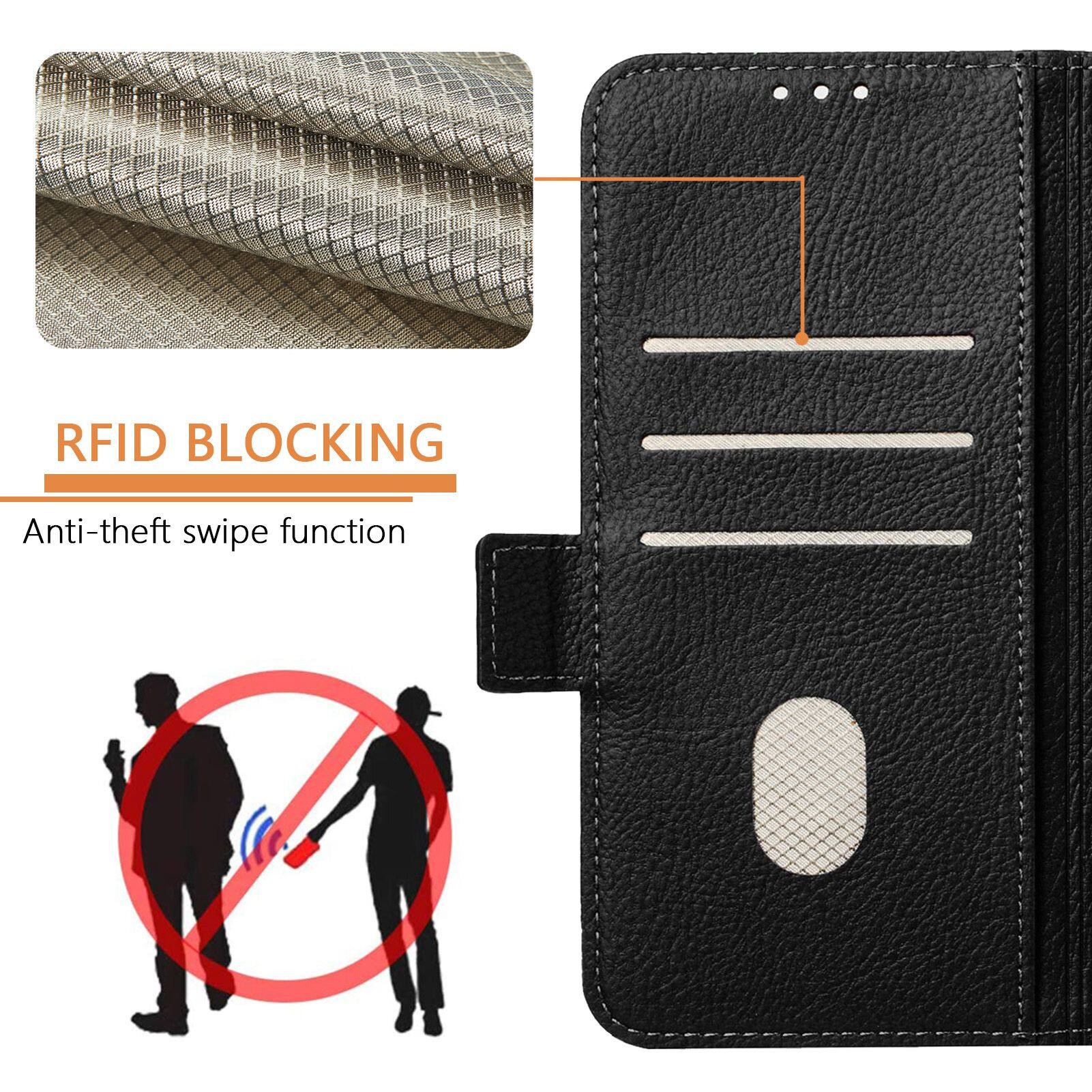 RFID BLOCKING  
Anti-theft swipe function