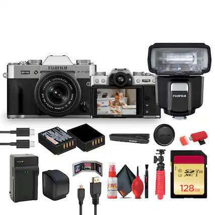 FUJIFILM X-T30 ASPHERICAL FUJINON LENS
FUJIFILM W1308
FURERM IM PFR C KN ULTTM
300 V30 I
1n - FAVE Ed aS CLEAN
128GB