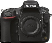 Front Zoom. Nikon - D810 DSLR Camera (Body Only) - Black.