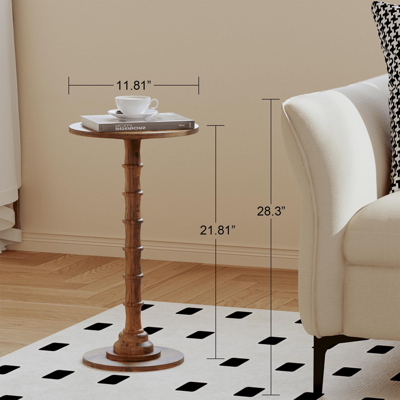 11.81"  
21.81"  
28.3"