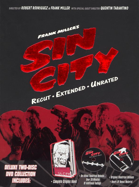  Sin City [Recut, Extended, Unrated] [2 Discs] [DVD] [2005]