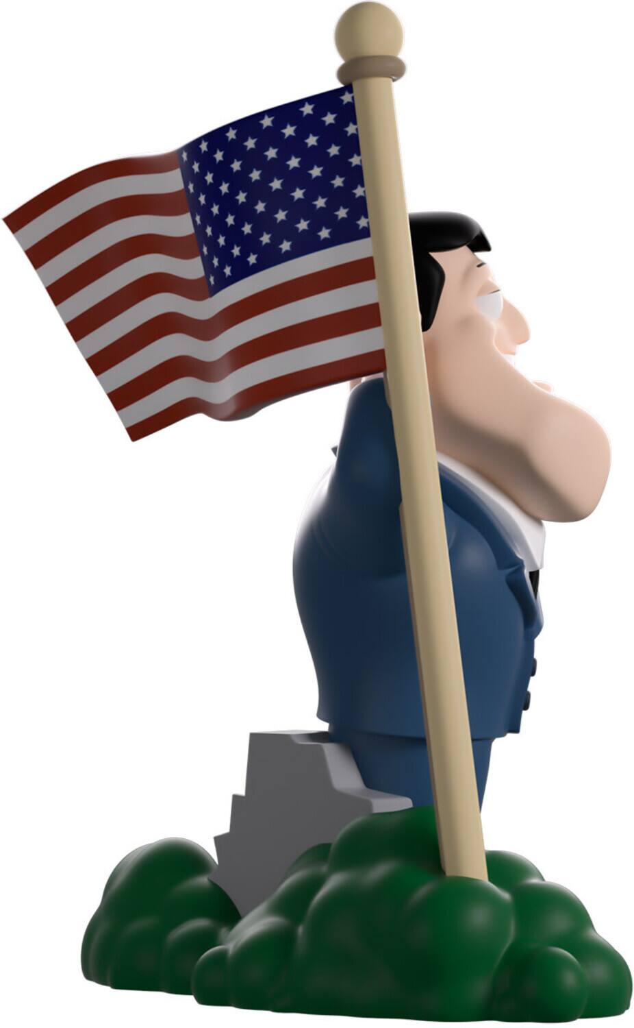 Alt View 3. Youtooz - Youtooz - American Dad Stan Vinyl Figure   - COLLECTIBLES - Multicolor.