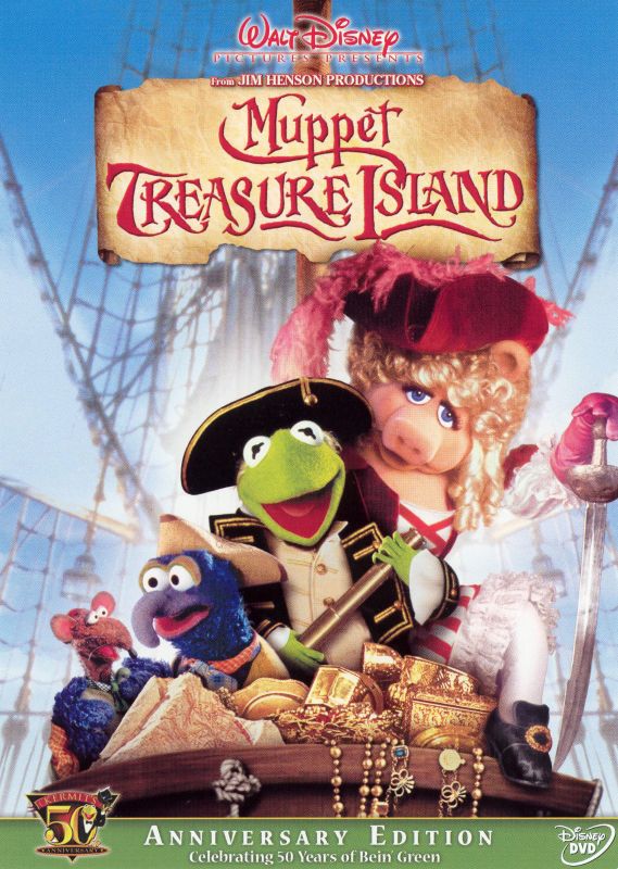  Muppet Treasure Island [Kermit's 50th Anniversary Edition] [DVD] [1996]