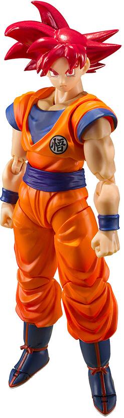 Bandai S.H. Figuarts Super Saiyan God Son Goku Saiyan God of Bandai S.H. Figuarts Super Saiyan God Son Goku Saiyan God of