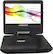 Front. Sylvania - 7" Portable DVD Player with 180° Swivel Display - Black.