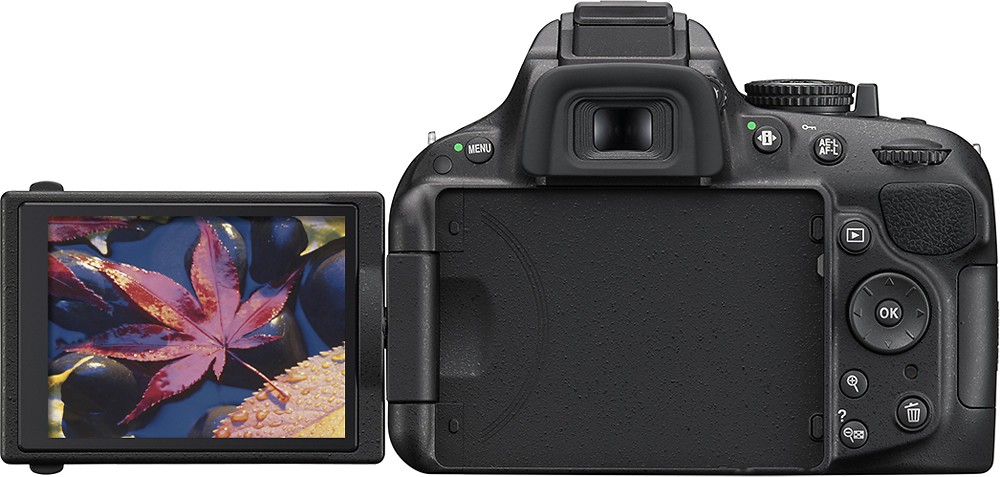 Best Buy: Nikon D5200 DSLR Camera with 18-55mm VR Lens Black 1503